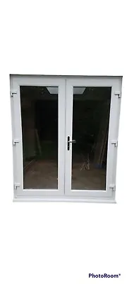 £600 • Buy White Upvc French Doors Locks Handles Toughened Glass Free Delivery