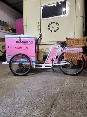 Dreamland Margate Promotion Vintage Ice Cream Bike • £2250