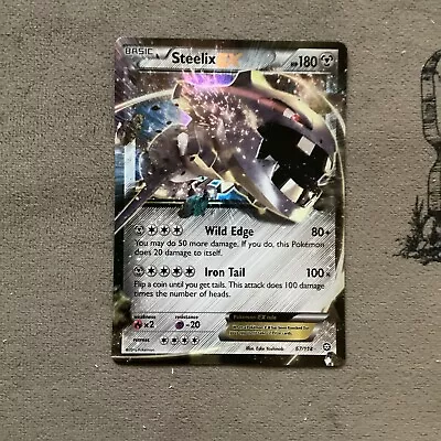 Steelix EX 67/114 | XY - Steam Siege  | Ultra Rare | Pokemon LP • $1.80