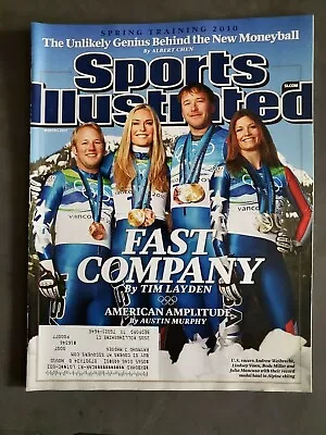 Lindsey Vonn Gold Medal Vancouver Winter Olympics Sports Illustrated Mar 1 2010 • $0.99