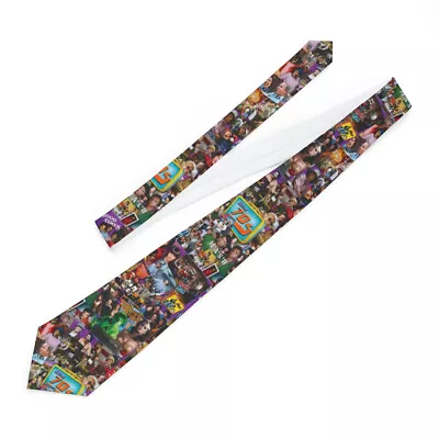 70s Pop Culture Necktie Wonder Woman Sanford And Son Good Times MASH TV • $28.14