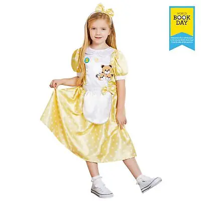 Goldilocks Costume For Girls 3-4 Years - Fairy Tale Dress-Up • £14.13