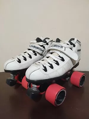 Labeda Accu-Fit Mombo Pro Roller Skates Pro Hugger Wheels Pro Lift Size (6) EUC • $49.99