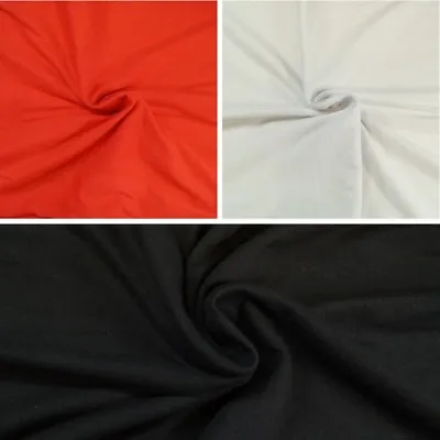 Spandex Cotton Jersey Fabric Figure Hugging Material Stretch Dress Skirt 150cm W • £3.55