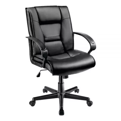 Brenton Studio Ruzzi Mid-Back Manager's Chair Black • $50