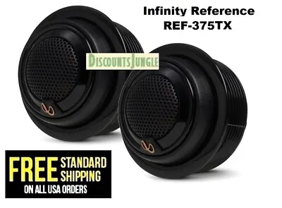 Infinity REF-375TX 3/4 Inch 135 Watts Peak Flush- And Surface-mount Tweeter Set • $48.95