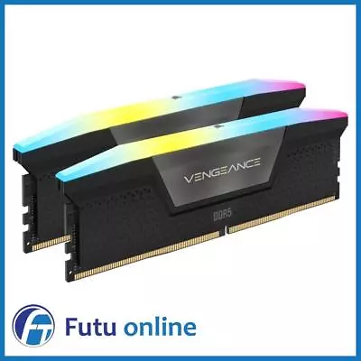 Corsair VENGEANCE 64GB (2x32GB) 6400MHz CL32 RGB LED Black DDR5 Desktop RAM • $459