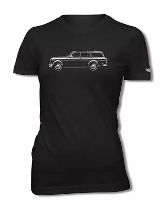 Volvo P210 P220 Amazon Station Wagon T-Shirt - Women - Side View • $24.90