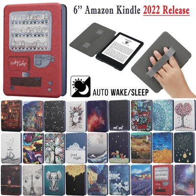 $15.19 • Buy For Amazon Kindle 11th 2022 6'' C2V2I3 Thin Smart Case Cover With Hand Strap AU