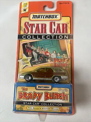 The Brady Bunch Matchbox 1997 Star Car Station Wagon NEW! • $14.95
