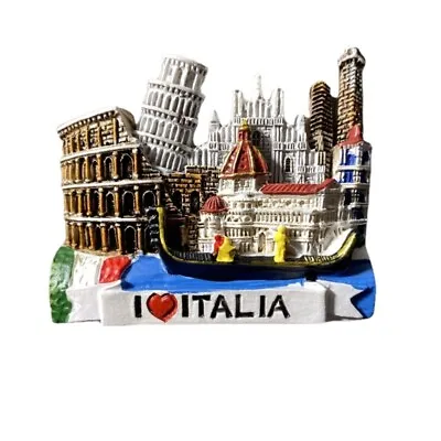 Italy Venice 3d Microcosm Of Historical Sites Refrigerator Magnets • $10.90