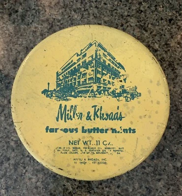 $19.95 • Buy Vintage Miller & Rhoads Department Store Tin Richmond VA Buttermints