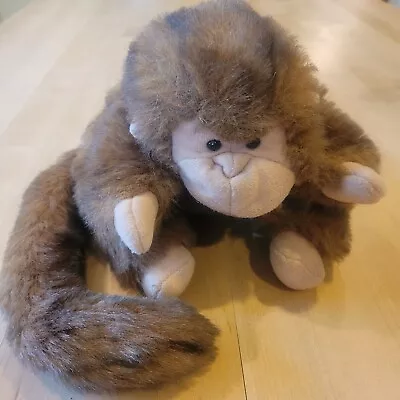 FolkTales Folkmanis Plush Monkey Full Body Long Tail Soft Plush Hand Puppet • $16.25