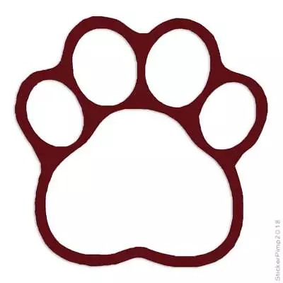 Dog Paw Print Cute Vinyl Decal Sticker Multiple Colors & Sizes #213 • $3.22
