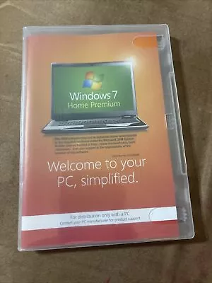 Microsoft Windows 7 Home Premium 64 Bit-2009 • $19.95