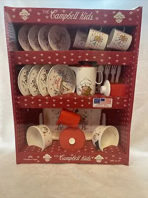 The Campbell Soup Kids Play Dish Set Made By Chilton Toys Made In The USA • $34.94