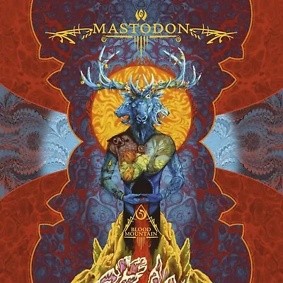 MASTODON Blood Mountain BANNER 2x2 Ft Fabric Poster Tapestry Flag Album Art • $33.98