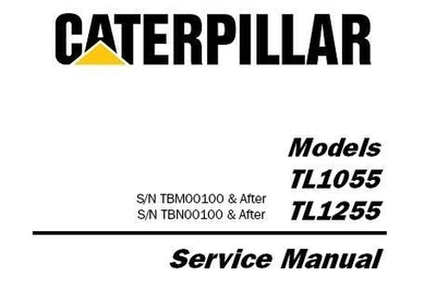 $74.46 • Buy Complete Service Repair Manual For Caterpillar Cat TL1055  TL1255 Telehandler