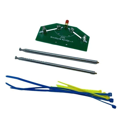 £25.43 • Buy 78M-1 GHz Frequency Receive 137MHz Positive V Horn Antenna Rod V-dipole DIY Kits