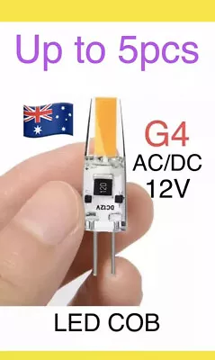 12V G4 AC/DC 3W Cool / Warm White LED GLOBE Light Bulb Garden Camper COB • $7.49