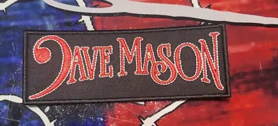 EMBROIDERED DAVE MASON ROCK BAND PATCH (PLeaSe ReaD AD) • $7.85