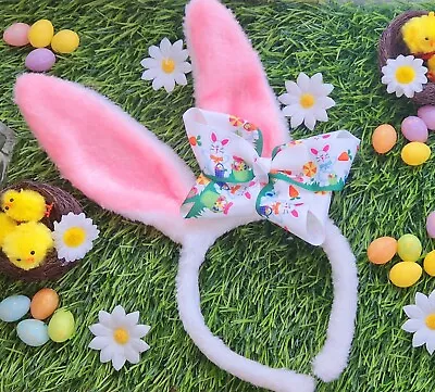 Kids Boys Girls  Rabbit Easter Bunny Ears Tail Fancy Dress Up Accessory • £6