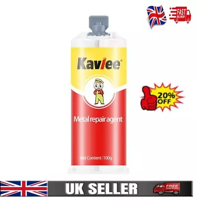 All-Purpose Repair Glue Casting Powerful Repair Glue For Metal Bonding Agent UK • £6.57