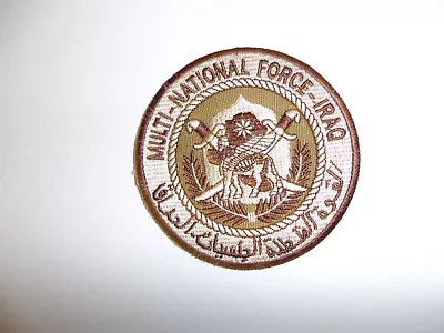 B3416 Multi National Force Iraq Patch IR18A • $14