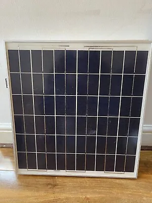 £49.99 • Buy Yingli 40W/12V Polycrystalline Solar Panel Kit With Charge Control And Cable