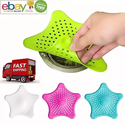 £1.49 • Buy Bathroom Hair Trap Shower Bath Plug Hole Waste Catcher Stopper Drain Sink Filter