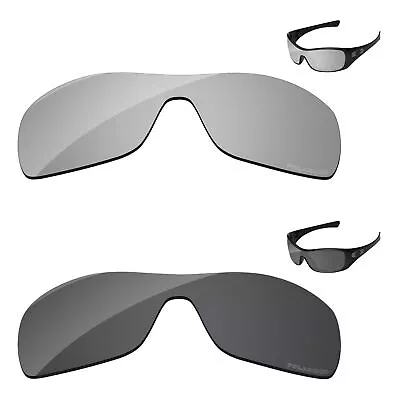 PapaViva POLARIZED ETCHED Replacement Lenses For-Oakley Antix Sunglass • $31.99