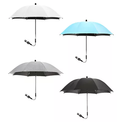 $34.05 • Buy Baby Stroller Umbrella Pram Pushchair Accessories Parasol Sun Shade 75cm