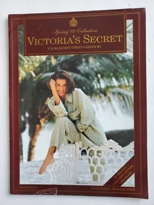 1992 SPRING Victoria's Secret Catalog Annette Roque Stephanie Seymour Ingrid S • $49.99