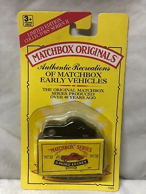 1992 Matchbox Originals Early Vehicles No.32 Matchbox Jaguar Moko Lesney • $6.99