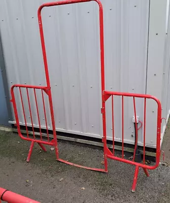 £25 • Buy Pedestrian Access Walk Through Barrier / Crowd Control / Red Site / Security