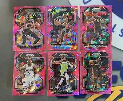 2021-22 Panini NBA PRIZM Pink Ice COMPLETE & BUILD Your Set - Vets • $2