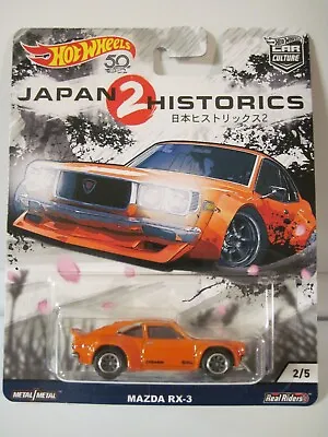 Hot Wheels Car Culture Japan Historics 2 Mazda RX-3 • $14.95