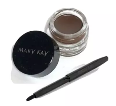 Mary Kay Gel Eyeliner Espresso Ink + Expandable Brush Applicator ~ Matte Finish • $11.85