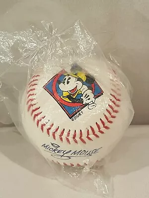 NEW Disney Mickey Mouse Baseball Souvenit Donald Duck Goofy Chip Dale Signatures • $18