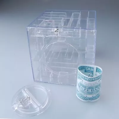 1 Pc Money Maze Bank Transparent Color • $6.31