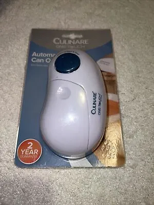 Culinare One Touch Can Opener White • £12.99