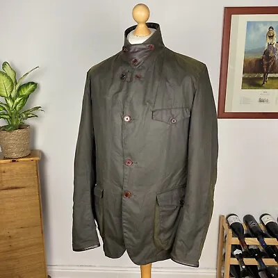 BARBOUR Beacon Sports Skyfall Olive Green Wax Jacket (XL) 007 Wax James Bond • £325