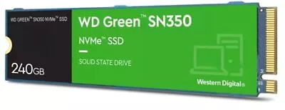 Wd Green SN350 NVMe Ssd 240GB M.2 • £25.76