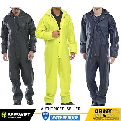 £49.99 • Buy Super B-Dri Hooded Waterproof Coverall Overall Boilersuit Workwear Hood Workwear