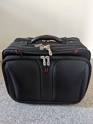 £45 • Buy Wenger Swiss Gear Patriot 17  Laptop Case Wheeled Travel Cabin Bag Extend Handle