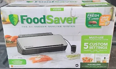 $38 • Buy FoodSaver VS3180 Multi-Use Vacuum Sealer Food Saver Preservation System Bundle