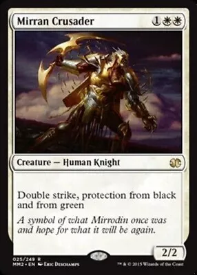 Mirran Crusader SP Modern Masters MTG Magic The Gathering White English Card • $1.40