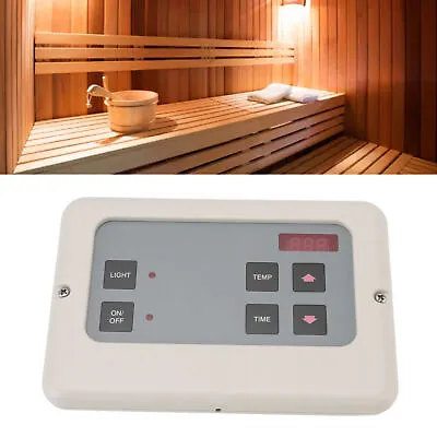 (White)Sauna Room Temperature Controller Wall Mount Wet Steam Generator • $56.17