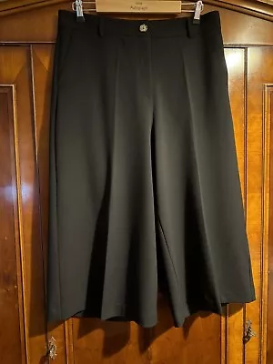 M&S Black Culottes Size 16 • $18.48