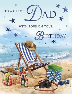 Regal - Dad Birthday Card 8  X 6  • £2.55